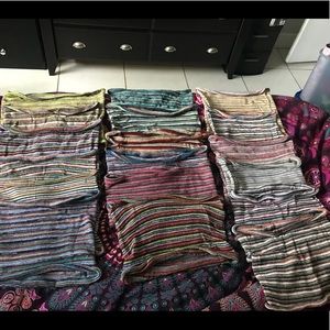 Lot handmade cottonTops/headband/skirt35+bundle70$